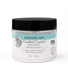 Pigmento Polvo Mica Resina Cristal Fino Triturado Multiusos