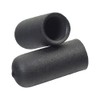 AlveyTech Black Rubber Tips for 5/8" Round Levers on Wheelchair