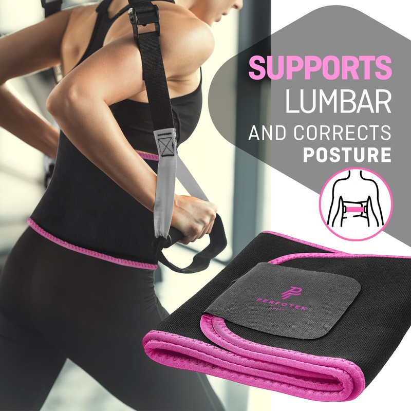 Perfotek Waist Trainer for Women & Men Lower Belly Support