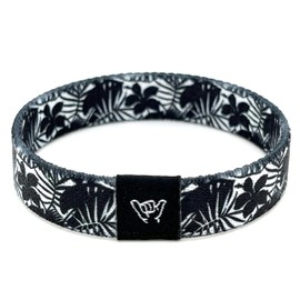 Hang Loose Bands - Coastal Surfer Beach Bracelet for Men, Women & Teens - Comfy Summer - Boho Reversible Wristband - Island Nights | Small: 6.5" (most common fitting size)