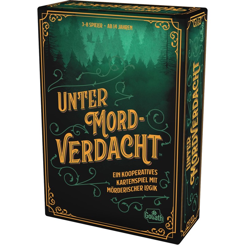 Goliath Under Suspicion of Murder, Card Game from 14 Years,