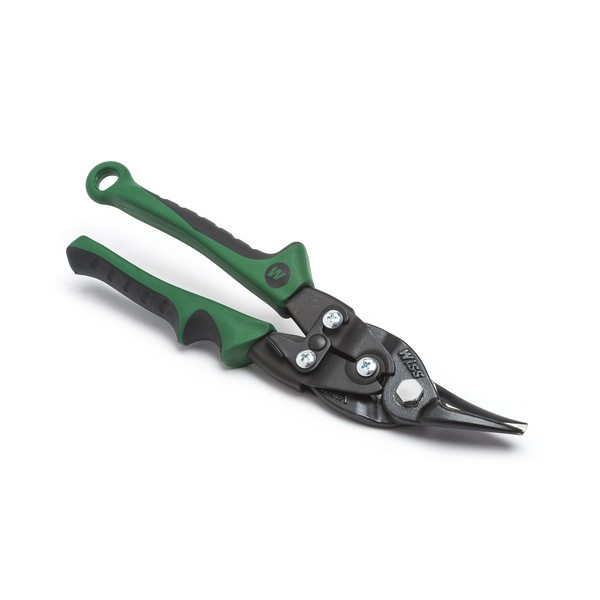 Crescent Wiss 9-3/4" Edge Aviation Straight and Right Cut Snips - M2X , Green