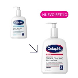 CETAPHIL ECZEMA RESTORADERM Hidratante Calmante, Para Piel Propensa al Eccema, 16 oz, Menos Brotes de Síntomas, Hidratación de 48 Horas, 1% Protector 