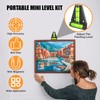 Portable Mini Level Kit Bubble Pocket Level Tape with Magnetic