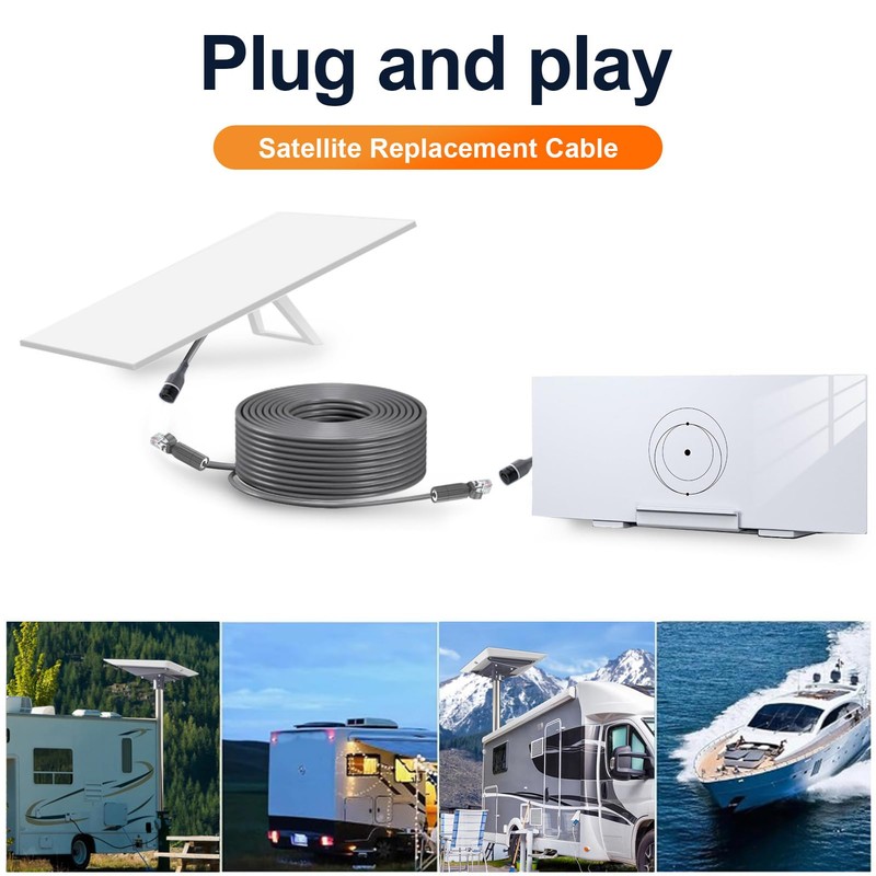 Ethernet Adapter, Starlink Cable SPX Male to RJ45 Adapter for