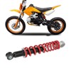 250mm/9.8in Motorcycle Shock Absorber with Red Spring Universal for 50cc‑125cc