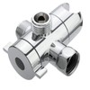 3 Way Shower Head Diverter G 1/2 3-Way T-Adapter, Bathroom
