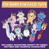 Pet Factory Logical Pet Patchwork Squeaky Plush Dog Toy, Randomly