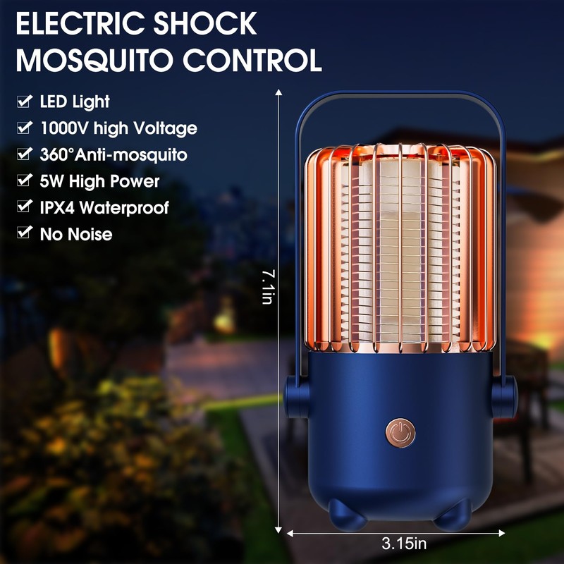 Bug Zapper Outdoor & Indoor, Fly Trap Indoor, Mosquito Killer