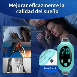 TOCOZOC Dispositivo PortáTil de Mano para Dormir, Ayuda para Dormir de Mano con Correa Ajustable, Ayuda para Dormir para La Ansiedad y El Insomnio, para Mejorar La Ansiedad Del Sueñ (Verde)