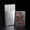 PMLAND Metallic Silver - Gold Waterproof Playing Cards - Poker