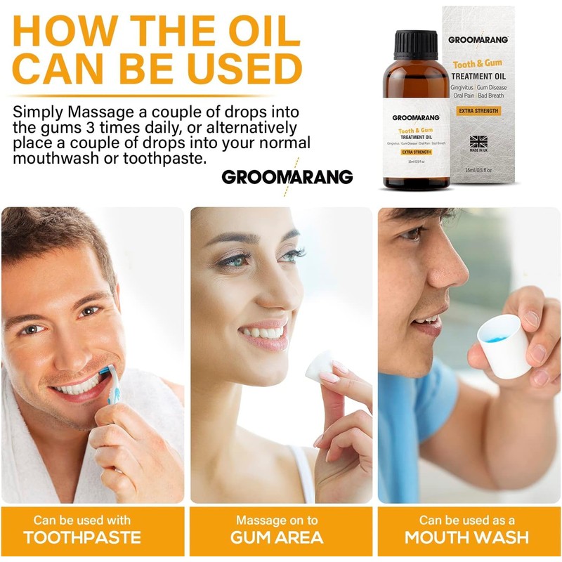 Groomarang Gum Oil - 100% Pure Botanical Oils (Extra Strong)