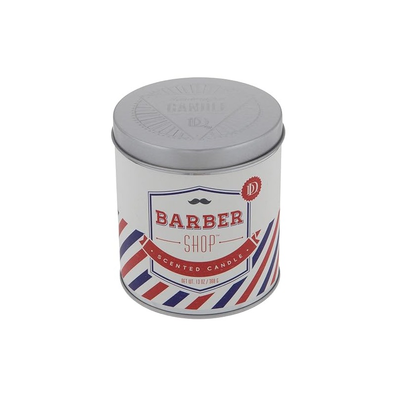 Hobby Lobby Barber Shop Candle Tin
