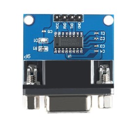 AYMBH MAX3232 RS232 to TTL Serial Port Converter Transceiver Module – Female DB9 D-Sub Connector, 3.3V to 5.5V, Root Module, Compatible with STC, STM32, NXP Microcontrollers, Radio Modifications
