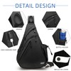 TurnWay Water-Proof Sling Backpack/Crossbody Bag/Shoulder Bag for Travel, Hiking, Cycling,