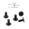 Deal4GO 10-pack M2 x 4 mm replacement Phillips Flat Head
