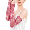 TOENCOUNTER KTB-3091 100% Silk Mesh Arm Cover, Lace, Stylish, Thin,