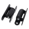 Riyhch Heavy Duty Gate Hinge 7 inch, Black Outdoor Bolt