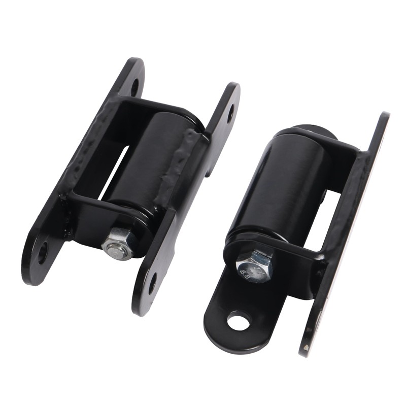 Riyhch Heavy Duty Gate Hinge 7 inch, Black Outdoor Bolt