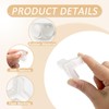 30 Stück Transparent Kantenschutz, 3 Form Gummi Tisch-Eckenschutz, Weich Eckenschutz,