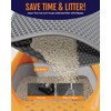Powools Cat Litter Mat - 46" x 35" Jumbo Litter