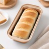 NUTSFLOW 3 Pack Nonstick Carbon Steel Loaf Pans - 9x5