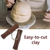 Clay Cutting Wire Wooden Handle Clay Wire Cutter Slicer Clay