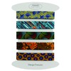 Set of 4 Printed Cotton Bias Binding - Multiple Colours