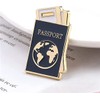 Travel Passport Jewelry Enamel Pin Brooch Pin Metal Badges Brooches