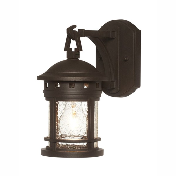 Designers Fountain 2370-ORB Sedona Outdoor Wall Lantern Sconce, Oil-Rubbed Bronze
