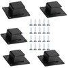 5pcs Wall Shelf Mount Bracket Display Shelf Hook Hanger Rack