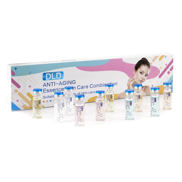 BB Glow Skin Treatment Starter Kit - Hyaluronic Acid Serum Spa, 10 Vials