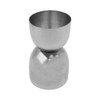 NUZAMAS Measuring Cup 20/40ml 304 Stainless Steel Double Head Beaker