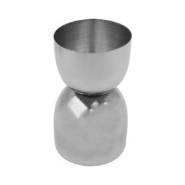 NUZAMAS Measuring Cup 20/40ml 304 Stainless Steel Double Head Beaker for Lab Kitchen Liquids Cocktail Measuring Tool Jigger Drink Jigger Tool