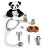 Smoby - 7600340405 Veterinary Trolley - 1 Panda Soft Toy