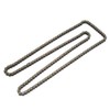 Speed Bicycle Chain, 25H 158 Left Stainless Steel Chain Suitable