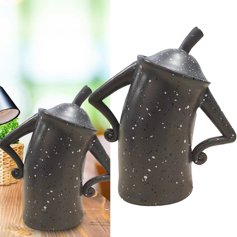 Coffee Bean Canister Cute Food Storage Desktop Ornaments Jar with