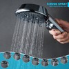 Umyder Handheld Shower Head with ON/OFF Switch,Detachable 8 Mode High