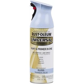 Rust-Oleum 6 PACK RUSTOLEUM UNIVERSAL PAINT+PRIMER GLOSS TRANQUIL BLUE 284961 FREE SHIPPING