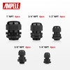 AMPELE Cable Gland 20 Pack 3-25mm Waterproof Adjustable 1/4'', 3/8'',
