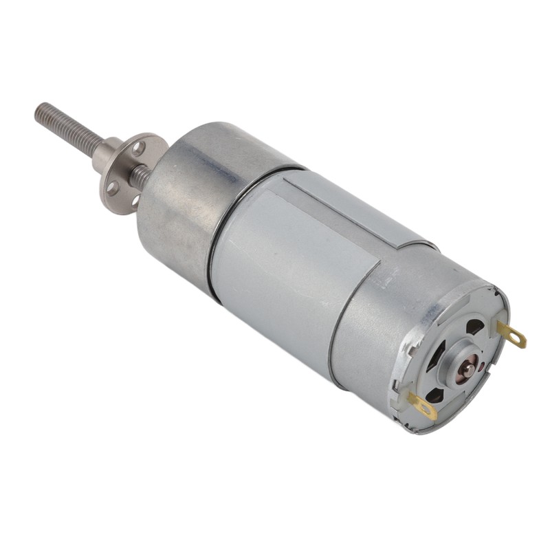 DC24V Self Locking Worm Gear Motor High Torsion Speed Reduction
