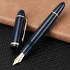 Jinhao X159 Fountain Pen #8 Medium Nib Blue with Gold