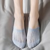 10 Pares Calcetines Invisibles para Mujer, Calcetas de Encaje, Corte