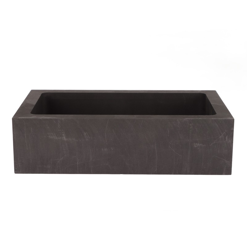 5000g Capacity High Purity Graphite Crucible Metal Refining Mould Ingot