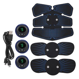 Household EMS Abdominal Muscle Patch Arm Leg Muscle Training Stimulator (Blue Charging Type)