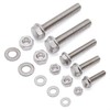 (15 Sets) M6-10 x 20mm Flanged Hex Bolt with Hex