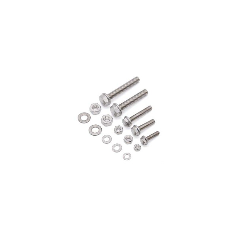(15 Sets) M6-10 x 20mm Flanged Hex Bolt with Hex