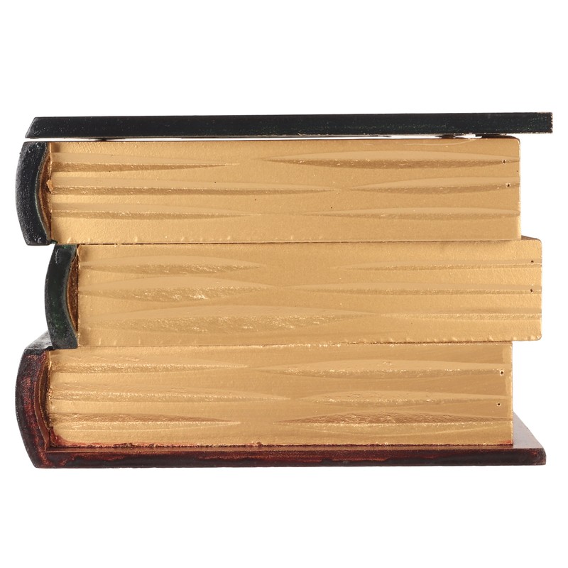 Book Tissue Box Cover Antique Rectangular Dispenser Napkin Holder for