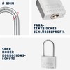 ABUS Titalium 64TI/40HB40 Padlock with high Shackle - Basement Lock