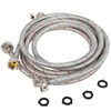 Premium Stainless Steel Washing Machine Hoses 6FT Washer Stainless Steel